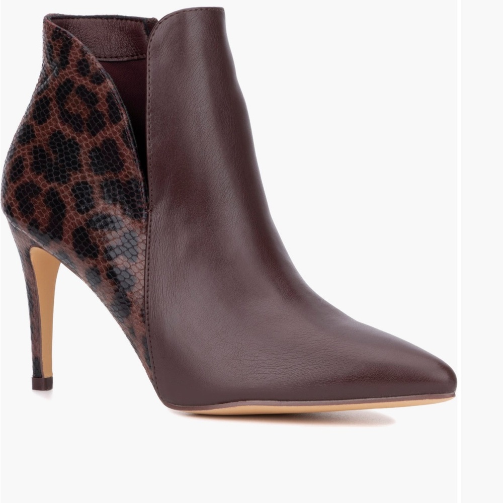 Emani Stiletto Bootie - brown